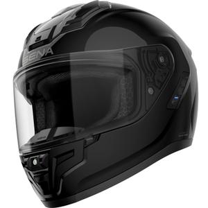 SENA Phantom Integralhelm mit Gegensprechanlage, schwarz