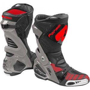 Forma Ice Pro Flow Motorradstiefel grau-schwarz-rot