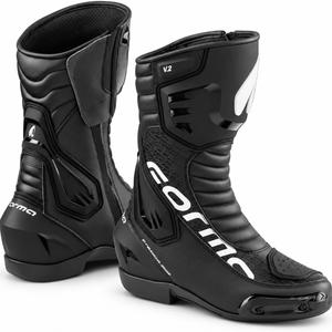 Forma Freccia EVO V.2 Motorradstiefel schwarz-weiß