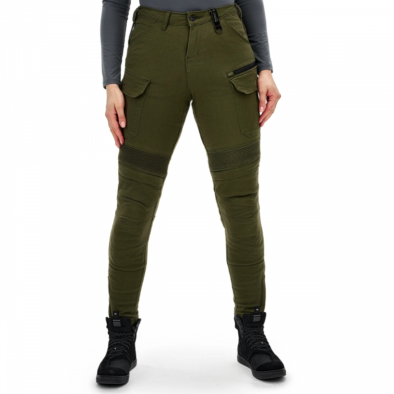 Shima Giro 3.0 Khaki Motorradhose für Damen