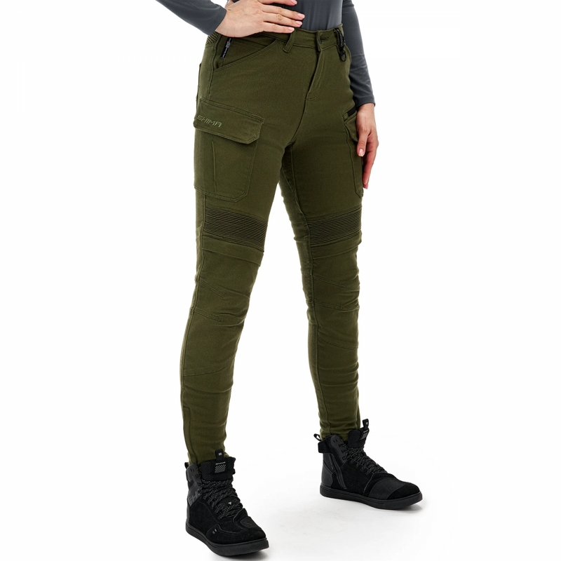 Shima Giro 3.0 Khaki Motorradhose für Damen