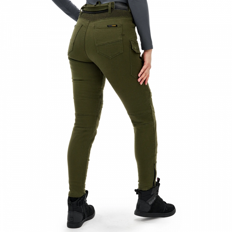 Shima Giro 3.0 Khaki Motorradhose für Damen