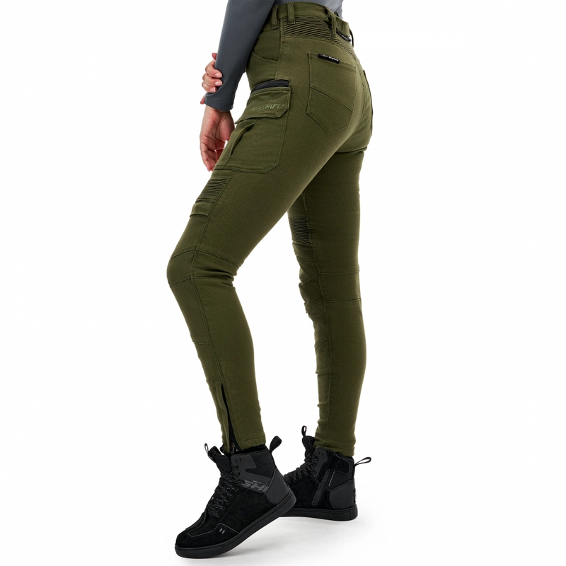 Shima Giro 3.0 Khaki Motorradhose für Damen