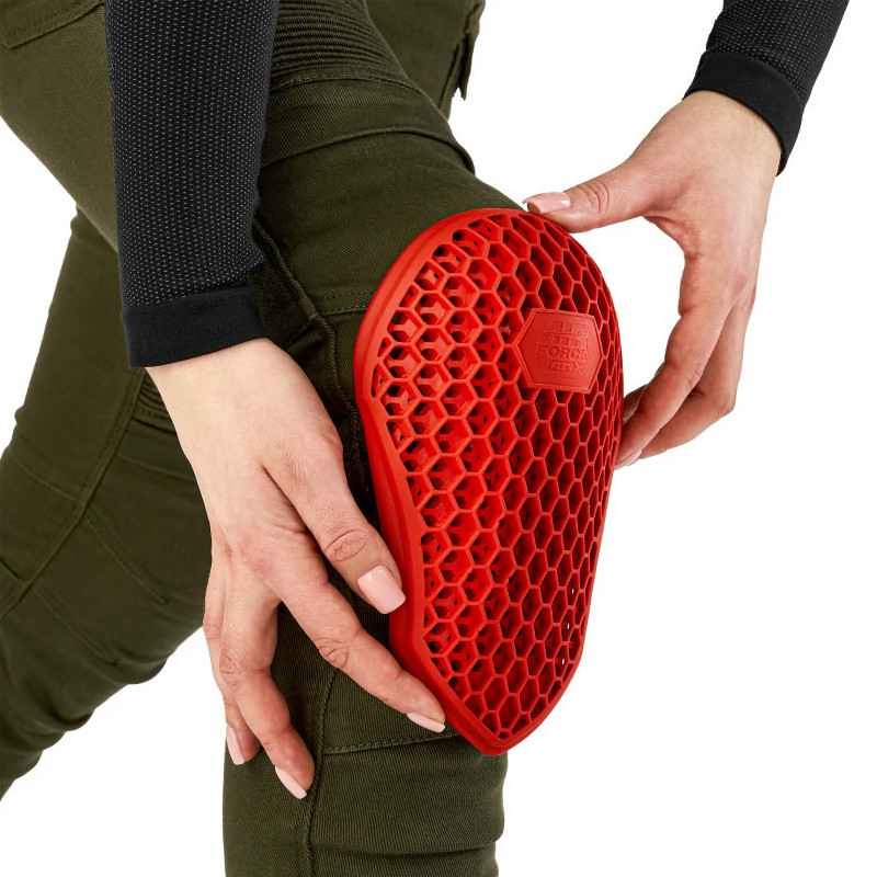 Shima Giro 3.0 Khaki Motorradhose für Damen