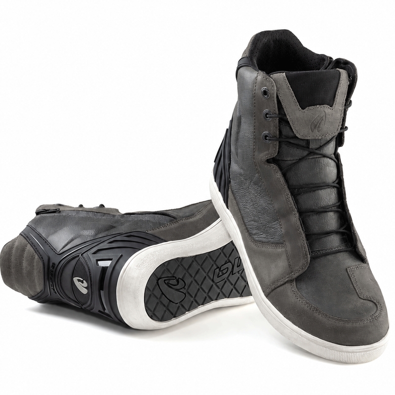 Forma Hyper Pro Dry Motorradstiefel anthrazitweiß