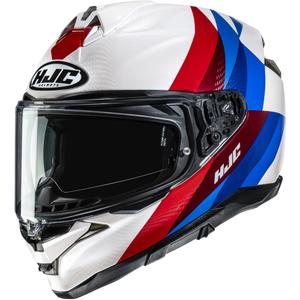 Integralhelm HJC F72 Racero MC21 weiß-rot-blau