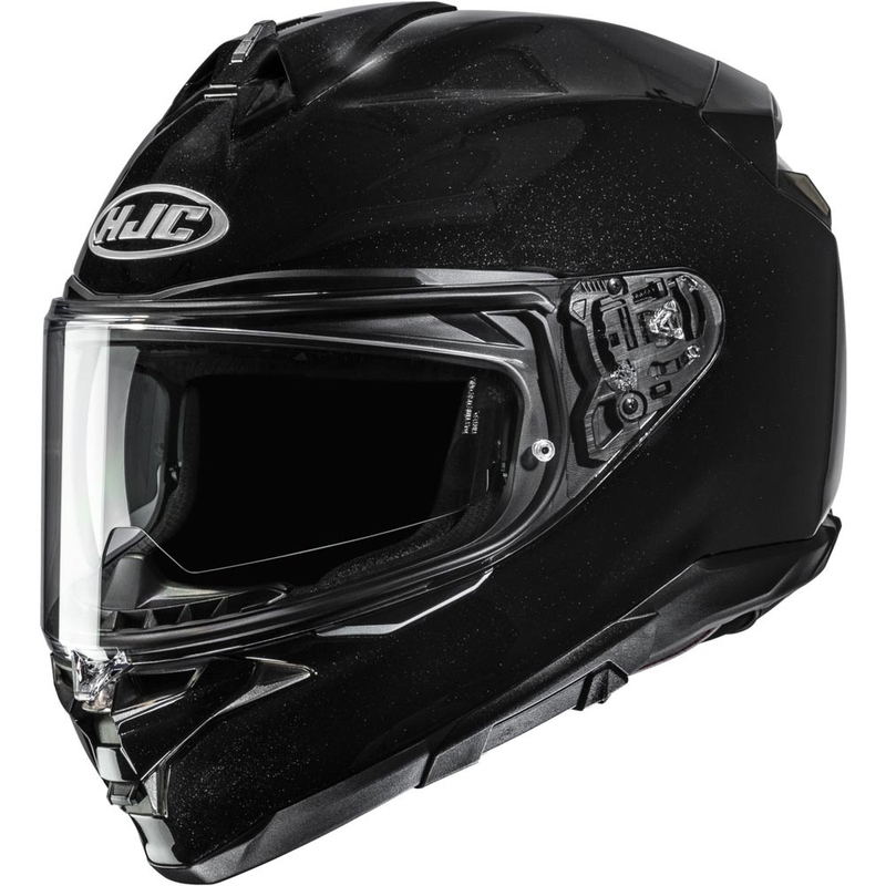 Integralhelm HJC F72, einfarbig metallisch schwarz