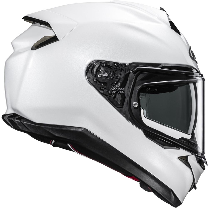 Integralhelm HJC F72, einfarbig perlweiß