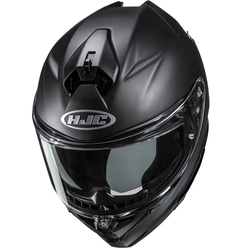 Integralhelm HJC F72, einfarbig seidenmatt schwarz