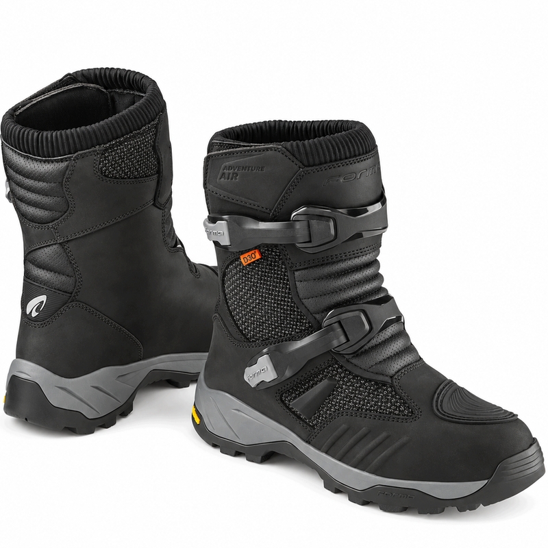 Forma Adventure Air Low Dry Motorradstiefel Schwarz