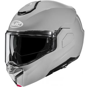 Klappbarer Motorradhelm HJC i101, einfarbig grau