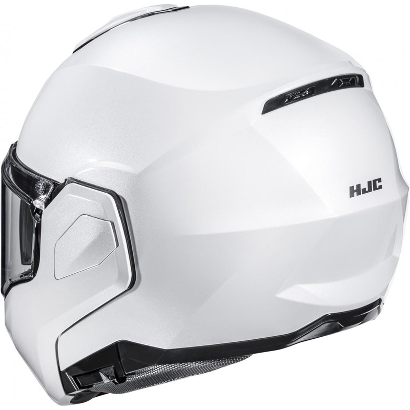 HJC i101 Solid Klapphelm für Motorräder, Perlweiß