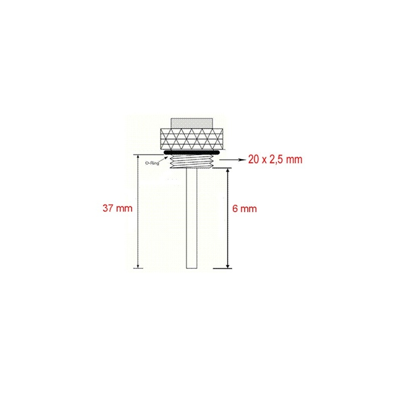Ölthermometer JMT Honda 3/Yamaha