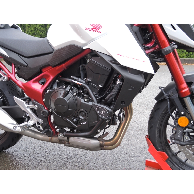 Motor Schutzrahmen RDMOTO schwarz (with protectors) für HONDA CB 750 Hornet 2022-2025