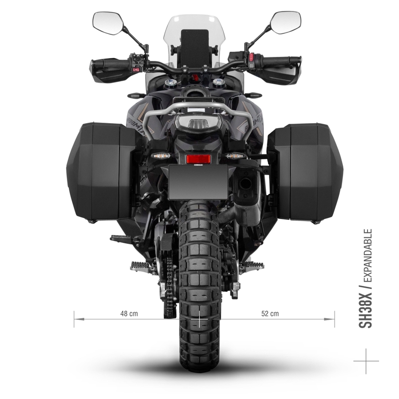 Monatgesatz 3P System SHAD für CFMOTO 800 MT-X 2025-2026, CFMOTO 1000 MT-X 2026