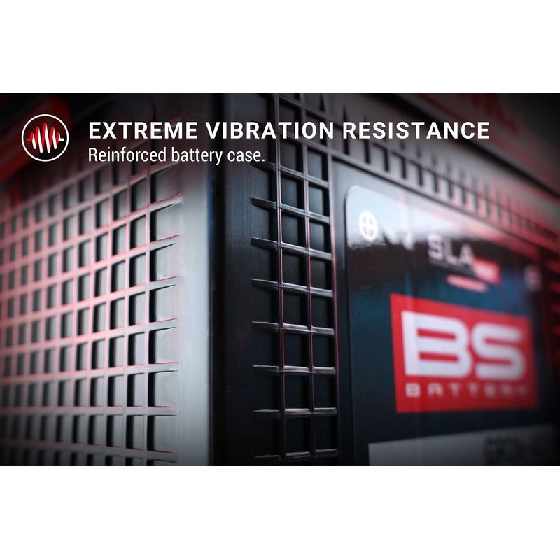 Werkaktivierte Motorradbatterie BS-BATTERY SLA MAX