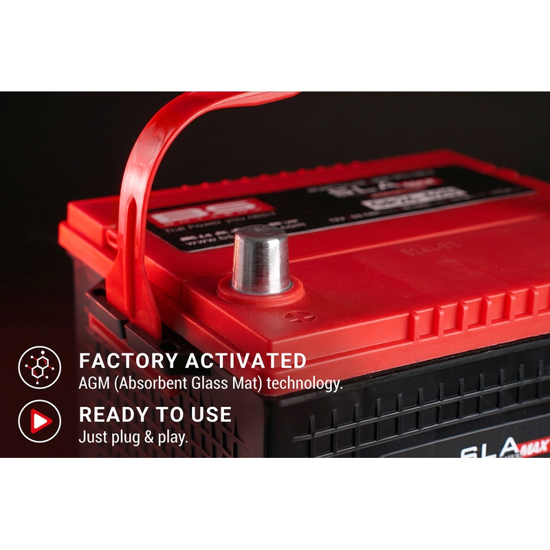 Werkaktivierte Motorradbatterie BS-BATTERY SLA MAX