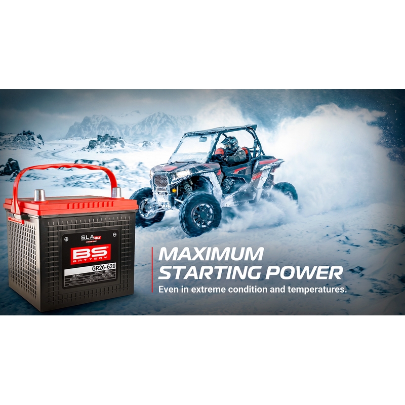 Werkaktivierte Motorradbatterie BS-BATTERY SLA MAX