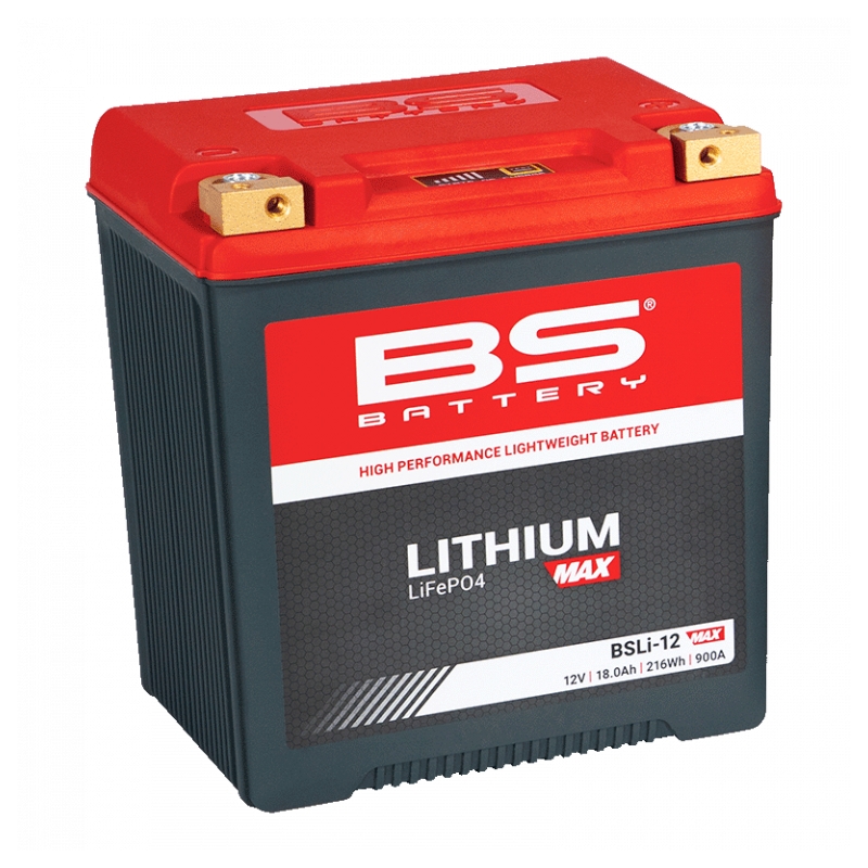 Lithium-Motorradbatterie BS-BATTERY
