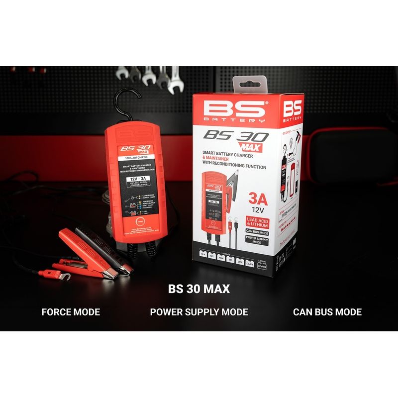 Batterieladegerät BS-BATTERY SMART (suitable also for Lithium) 12V 3A