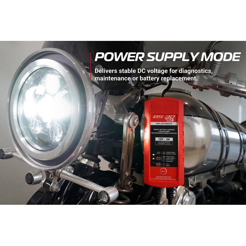 Batterieladegerät BS-BATTERY SMART (suitable also for Lithium) 12V 3A