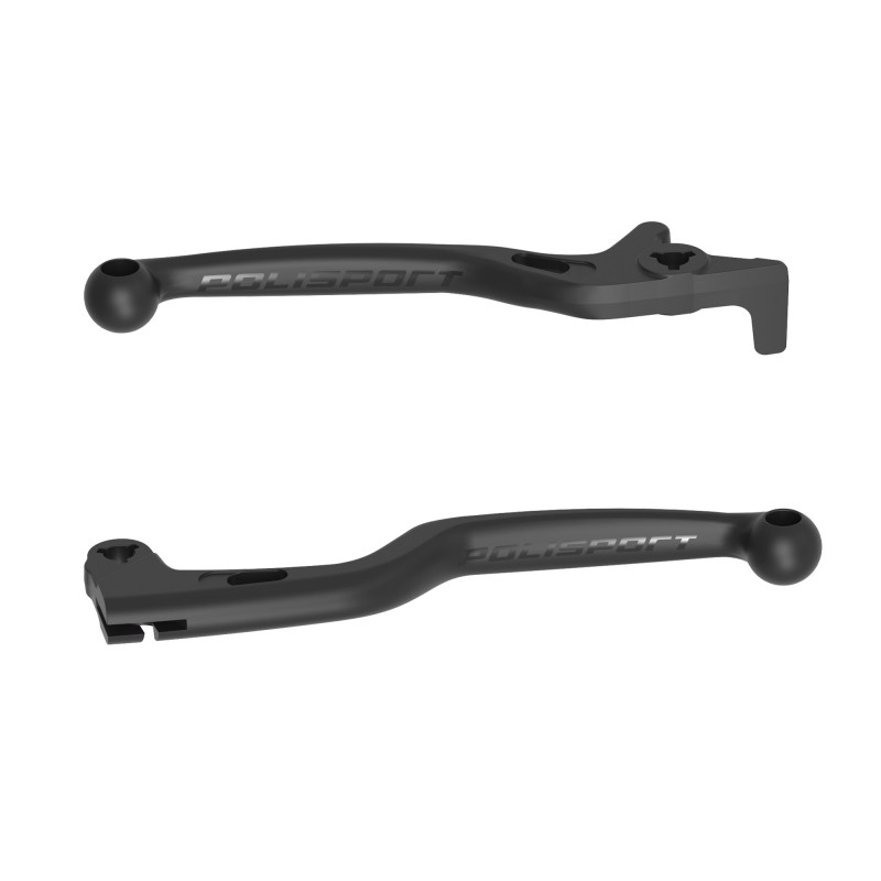APT Unbreakable levers kit POLISPORT schwarz für HONDA CRF 300 L 2021-2025, HONDA CRF 300 Rally 2021-2025