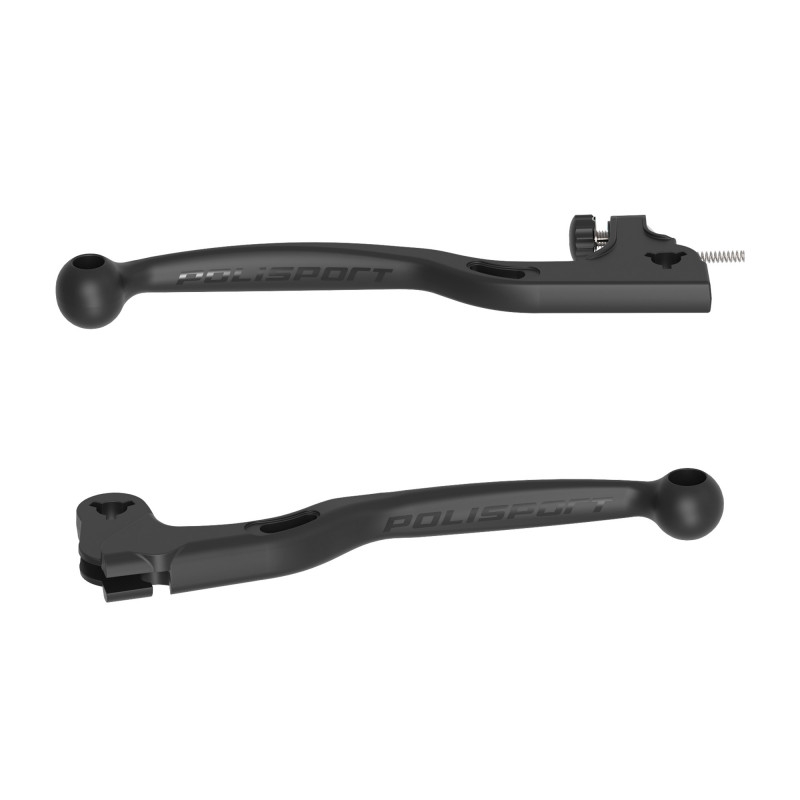 APT Unbreakable levers kit POLISPORT schwarz für YAMAHA TT-R 125 2000-2025, YAMAHA TT-R 230 2008-2025