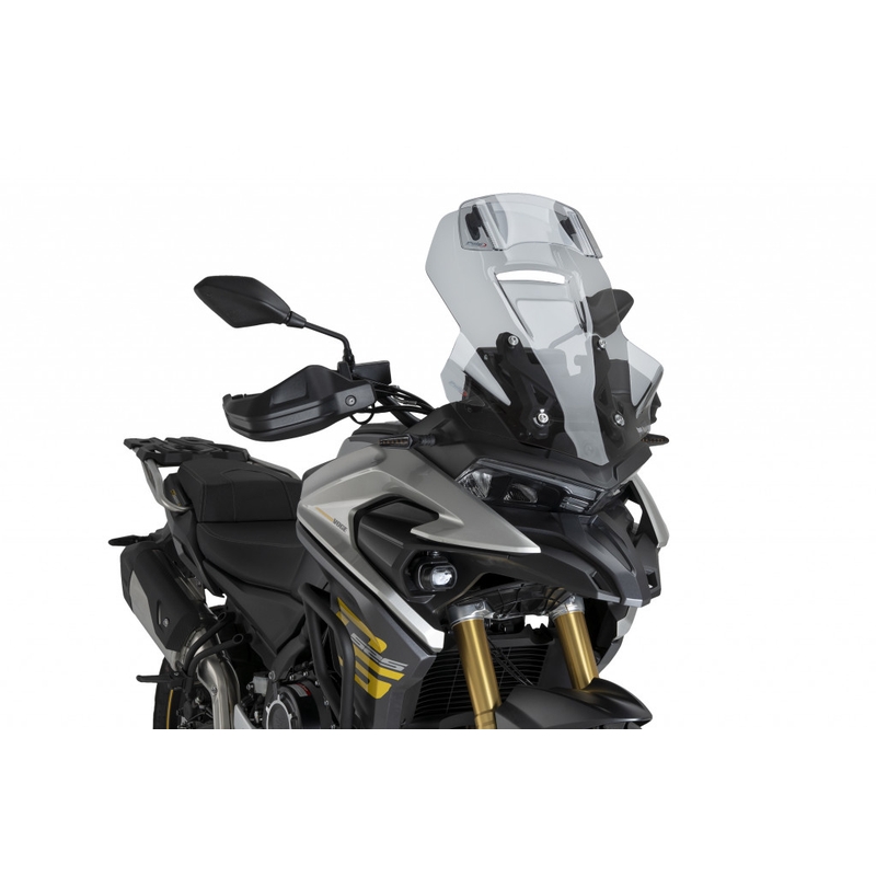 Windschutzscheibe PUIG TOURING WITH VISOR getönt für VOGE DSX 525 2024-2026, VOGE DSX 625 2025-2026