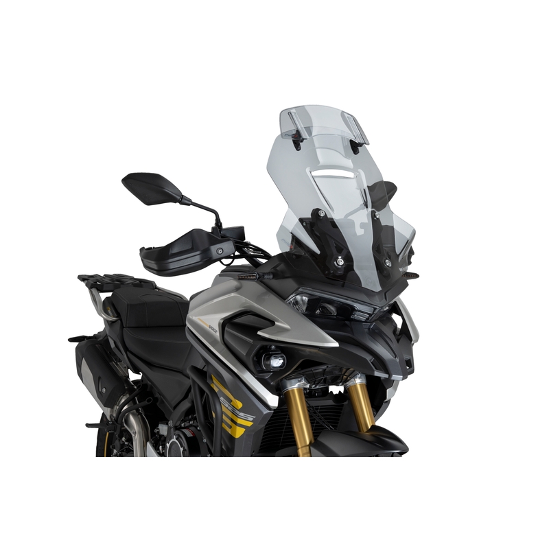 Windschutzscheibe PUIG TOURING WITH VISOR getönt für VOGE DSX 525 2024-2026, VOGE DSX 625 2025-2026