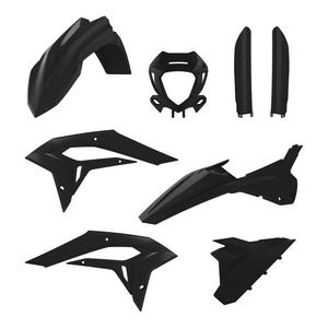 Satz Kunststoffteile POLISPORT 91668 schwarz für BETA Xtrainer 250 2023-2026, BETA Xtrainer 300 2023-2026