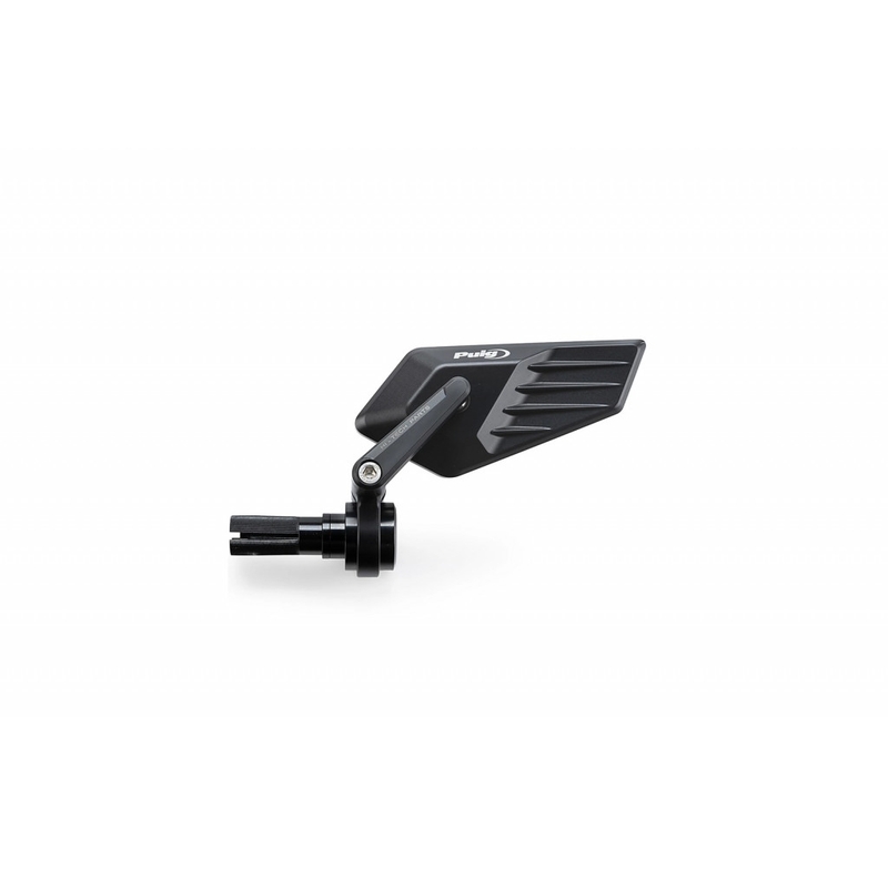 Spiegel PUIG BLADED schwarz links