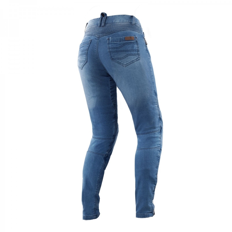Shima Jess Damen-Motorradjeans mit verlängertem Bund, blau