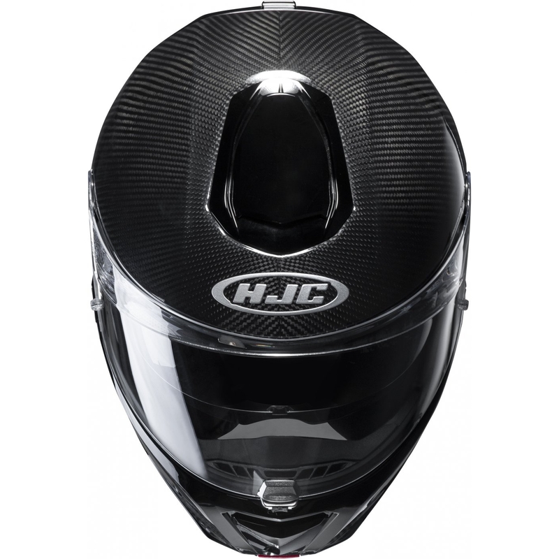 HJC RPHA 90S Carbon schwarzer Motorradhelm zum Aufklappen
