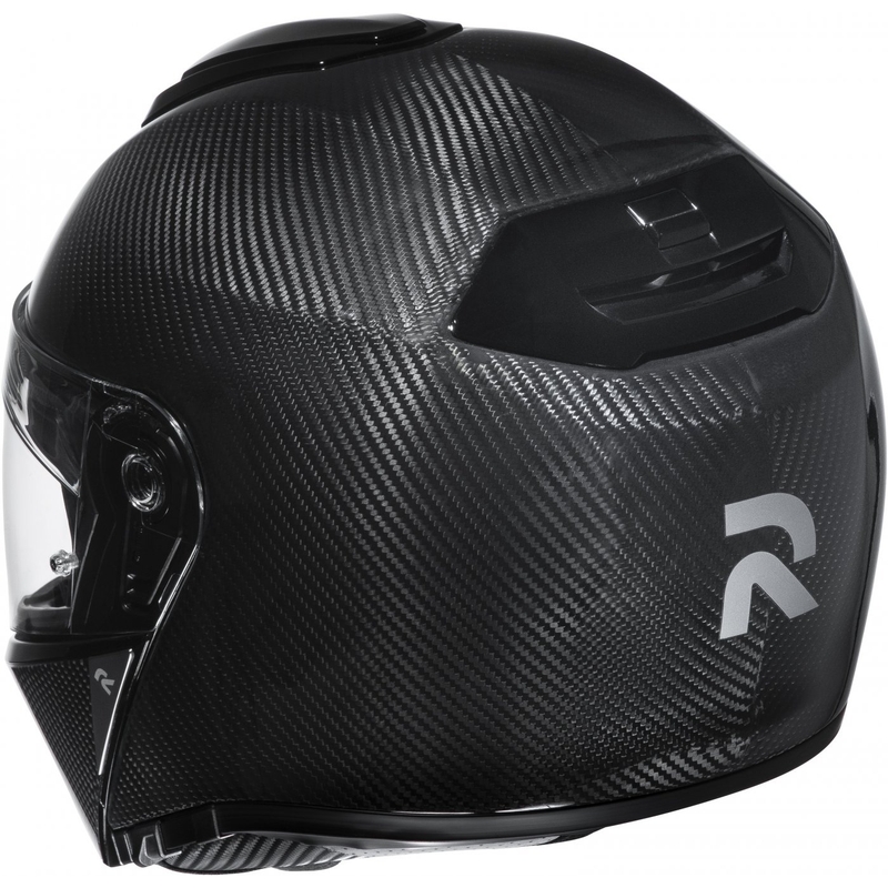 HJC RPHA 90S Carbon schwarzer Motorradhelm zum Aufklappen