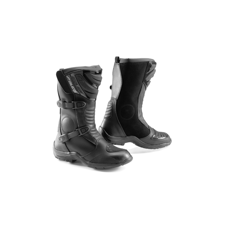 Moto Schuhe FALCO 411 MIXTO schwarz Ausverkauf
