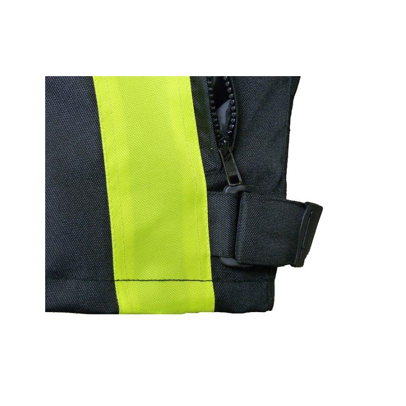 Motorradjacke RSA ST-01 schwarz-fluo gelb Ausverkauf