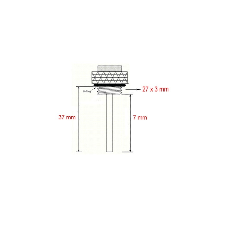 JMT Yamaha Ölthermometer