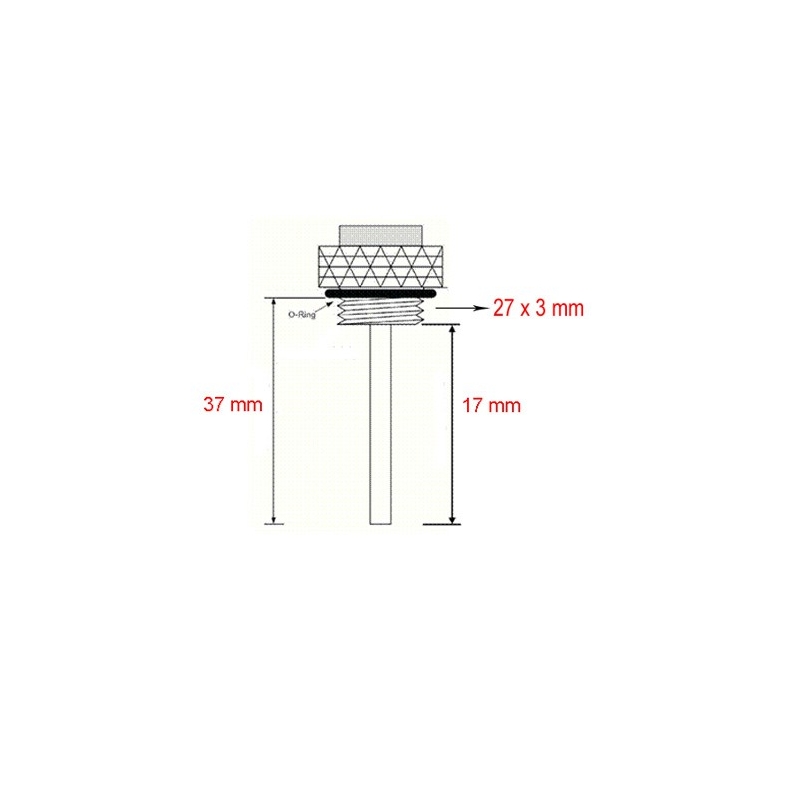 Ölthermometer JMT Yamaha 2 Ausverkauf