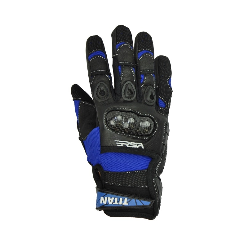 Motorradhandschuhe RSA Titan Blau Ausverkauf