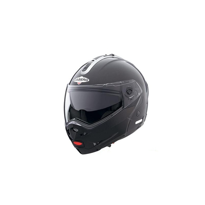 Klapphelm Caberg Dingo, schwarz glänzend - Größe 2,5 mm XL- Ausverkauf