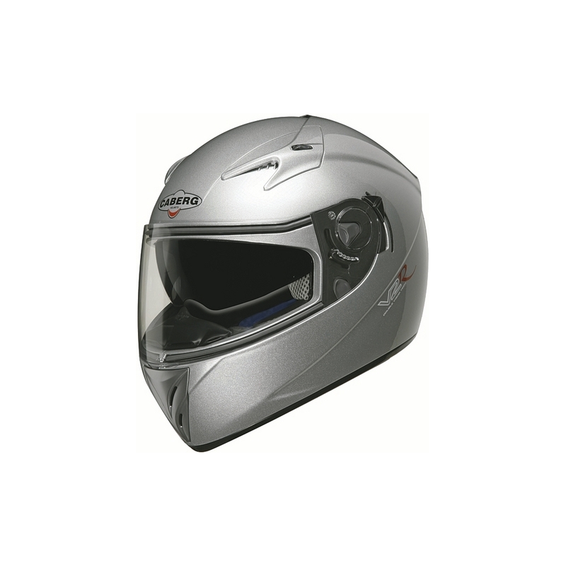 Moto přilby - CABERG V2R stříbrná