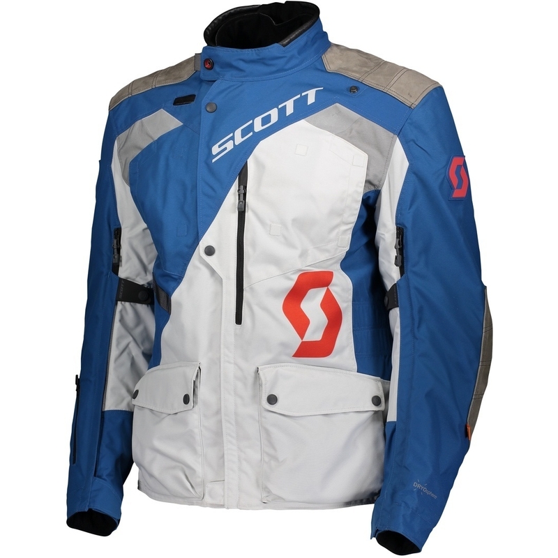 Motorradjacke SCOTT Dualraid Dryo blau-grau Ausverkauf