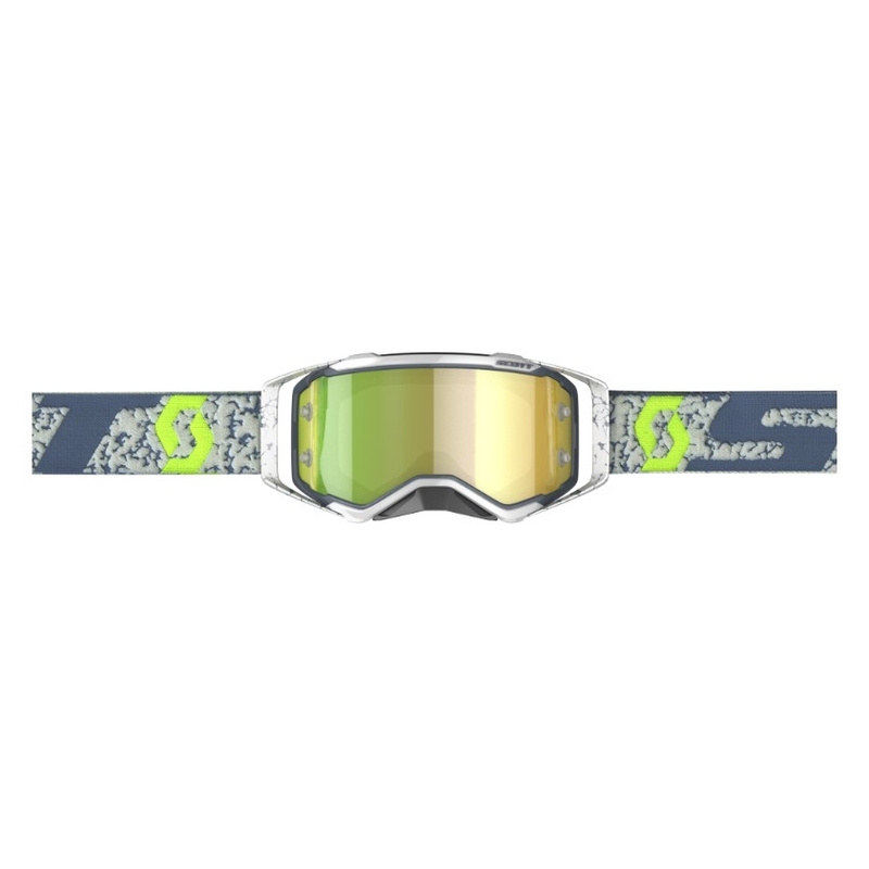 Motocross-Schutzbrille SCOTT Prospect grau-gelb