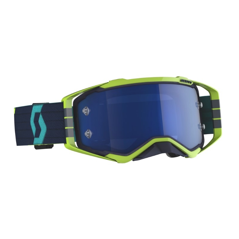 Motocrossbrille SCOTT Prospect blau-gelb Ausverkauf