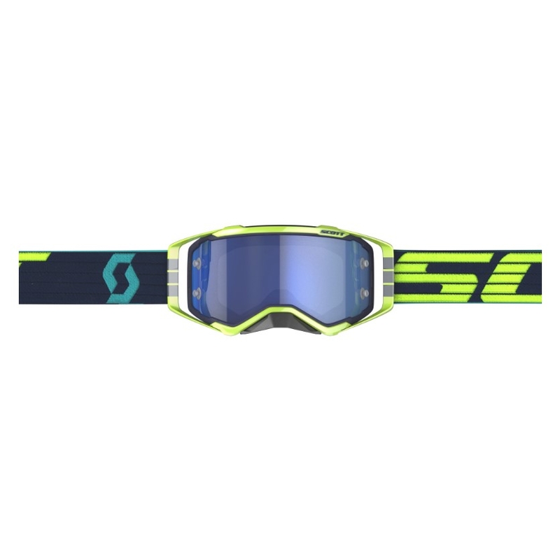 Motocrossbrille SCOTT Prospect blau-gelb Ausverkauf