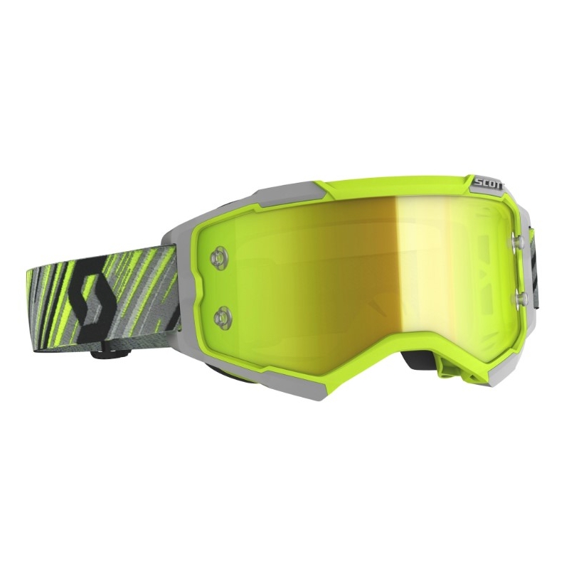 Motocrossbrille SCOTT Fury gelb-grau Ausverkauf