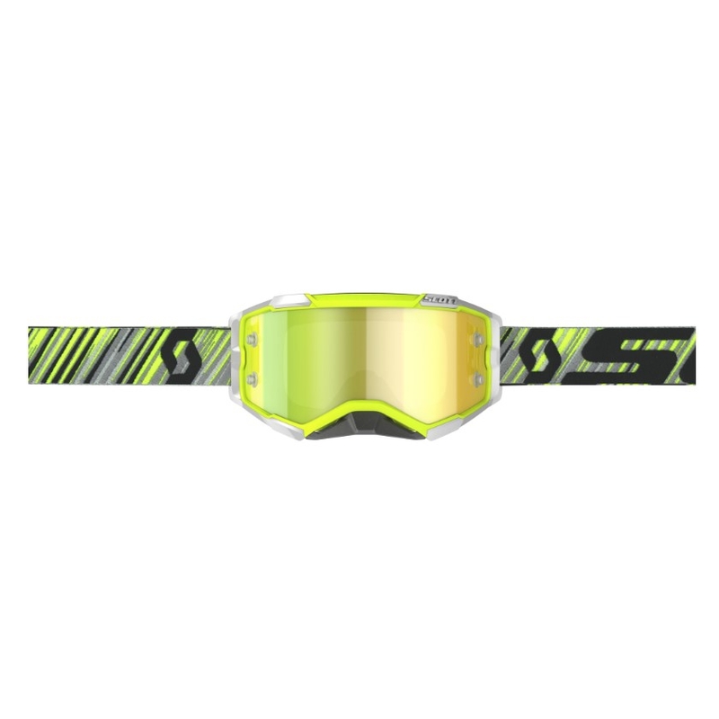 Motocrossbrille SCOTT Fury gelb-grau Ausverkauf