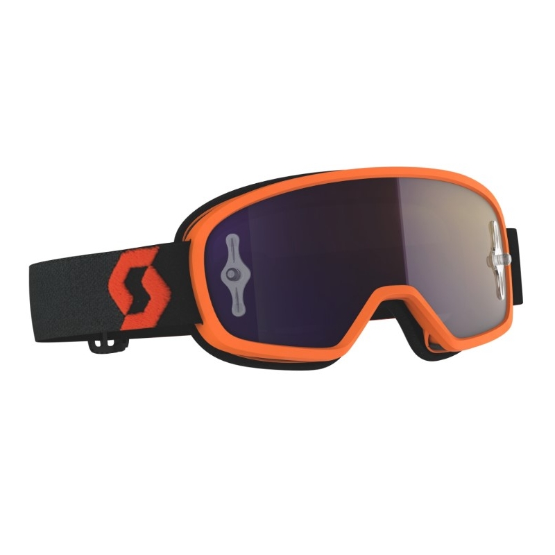 Kinder Motocrossbrille SCOTT Buzz MX Pro orange-schwarz Ausverkauf