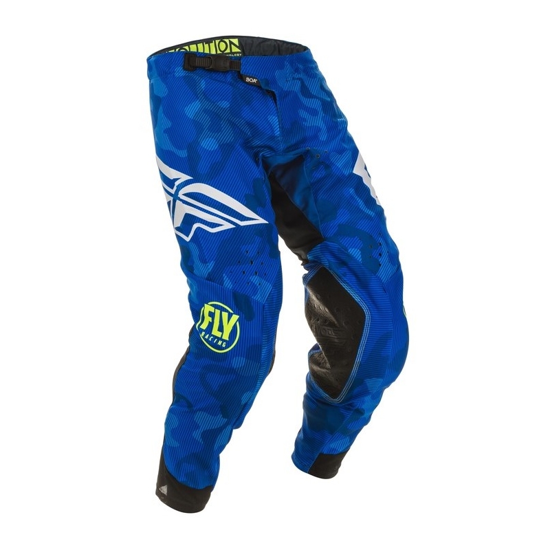 Motocross Hose FLY Racing Evolution blau und weiß