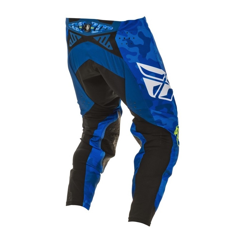 Motocross Hose FLY Racing Evolution blau und weiß